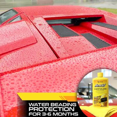 Formula 1 Carnauba Liquid Car Wax, High Gloss Shine & Protection for Auto Paint, Advanced Micropolishing to Remove Haze & Restore Vehicle Paint, 16 oz - Image 7