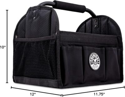 Chemical Guys Quick Load Collapsible Detailing Car Caddy Organizer & Storage – Portable Wash and Garage Organizer for Supplies, Tools and Accessories – Durable Black Design for Cars, Trucks & Home | Quick Load, Collapsible, For Cars, Trucks, SUVs, RVs - Image 8