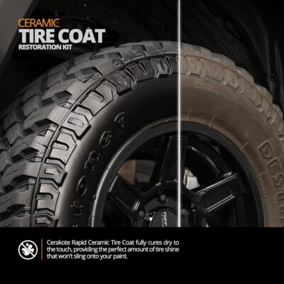 Cerakote Foundation Bundle - Exterior Wash & Ceramic Protection Kit with Microfiber Towels - At-Home Car Wash and Detailing Set - Easy Ceramic Protection for Vehicle Interior and Tires - Image 3