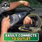 Chemical Guys EQP410 DetailVac Handheld Portable Car Vacuum, 110w 8.8amp Electric Motor, (Great for Cars, Trucks, SUVs, Motorcycles, RVs, Home, Pets, Kids, Office, and On The Go) Gray - Image 6