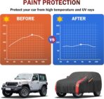 Car Cover Automobiles Waterproof All Weather for for Sports Coupe,Universal Fit Mazda Miata/MX-5, BMW Z3, Honda S2000, Chrysler Crossfire, Saturn Sky, Pontiac Solstice etc.(See Size Chart) - Image 5