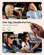 Mini Wireless CarPlay Adapter for iPhone & Android Auto (2026 Upgrade), No Delay, One Click Multi Device Switch, Fast Stable Connection, Plug & Play, Converts Wired to Wireless for 2016+ Cars. - Image 4