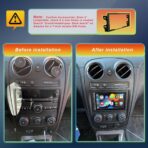 7 Inch Car Stereo with Wireless Apple CarPlay,Double Din Car Radio Androdi Auto,Bluetooth 5.2,IPS 1024 * 600 Display,FM Radio, Backup Camera,Online Navigation,178 * 100mm,Car Audio Receivers - Image 8