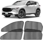 CLIM ART Magnetic Car Window Shades for Mazda CX-5 2017-2025 – Custom-Fit Sun Blocker Curtains, Side Window Covers, Essential Car Accessories for Camping, Baby, and Privacy Protection - MS0231