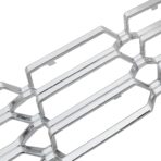 ALMULOO Grille Overlay Cover Compatible with 2016-2018 Chevy Silverado 1500 WT/LS/LT, Chrome Silver ABS Plastic Snap-On Insert 2PC - Image 6