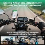 GPS Tracker for Vehicles.Mini Hidden Magnetic GPS Tracker for Vehicles - Full Global Coverage, No Subscription or SIM Card Required - Perfect for Cars, Assets, Pets, Kids, and Seniors!(Black Circle) - Image 7