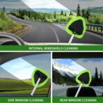 18Pcs Car Detailing Kit, Interior Car Cleaning Kit, Leather & Textile Car Interior Brush, Car Detailing Brush Set with Windshield Cleaning Tool Complete Car Interior Care Kit - Image 6