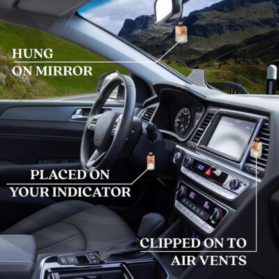 Inspired by Inv.ictus Car Air Freshener for Men | Long Lasting Luxury Diffuser | Automotive Scent Perfume | Vent Clip Auto Air Freshener | Odour Eliminator Technology | Masculine Diffuser Scents 8ML - Image 8