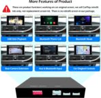 Wireless CarPlay Android Auto Mirroring Upgrade Retrofit Kit, USB Stick Playback, Compatible with Audi A6 A7 C7 2012-2015 with MMI 3G+ Version - Image 6