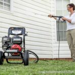 Simpson 3400 PSI Gas Pressure Washer, 2.5 GPM Residential Power Washer, Cold Water, 25' Hose, Clean Machine, 49-State Compliant (CM61083) - Image 9