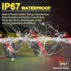 OPP ULITE Car Underglow Light Strip Dream Chasing Color, Upgraded Silicone Material, 212 Modes, 360pcs Led, APP Control Underbody Lights, 90x120x90, 6PC Pack - Image 8