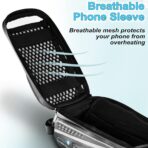 Lumintrail Bike Phone Bag - Hard Casing Bicycle Phone Mount - Waterproof Rain Cover - Bike Accessories - Image 3