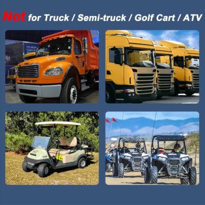 NAZZO Sun Visor Extender for Cars, Adjustable PC Sunshade Lens, Car Sun Visor Extension Blocker, Glare, UV, Stray Light, Snow Blindness Protector, Safe Driving, Universal for Car SUV, Black - Image 5