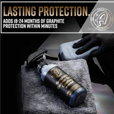 Adam's Polishes Advanced Graphene Ceramic Spray Coating - 18+ Months Sprayable Graphene Oxide Ceramic Coating for Cars, Boats, RV's & Motorcycle | Adds Extreme Gloss, Depth, Shine & Protection - Image 5