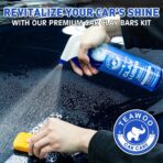 TEAWOO Clay Bars Kit, 6 Clay Bars & 20 PCS Lubricant Tablets, Complete Car Detailing Kit, Spray Bottle, Disposable Gloves and Microfiber Towels for Car Detailing Cleaning - Image 4