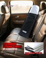 MZS Windshield Sun Shade Compatible with Mustang 2015-2023, Foldable Car Sun Shade Shield with Storage Pouch, Front Window Visor Sunshade Accessories for Interior Protector - Image 6