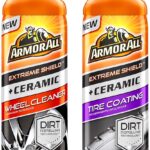 Armor All Wheel and Tire Cleaner, Extreme Shield + Ceramic Wheel Cleaner and Tire Shine Spray Combo Pack