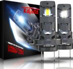 KATANA H7 Light Bulbs, No Adapter Required 400% Brightness 6500K Non-Polarity Plug and Play, Powersports, Pack of 2