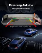 WOLFBOX G930 10'' Rear View Mirror Camera with 5.8GHz WiFi, 4K Dash Cam Front and Rear with WDR, Touch Screen Rearview Mirror Backup Camera, Parking Monitor, Reverse Assist, Includes 64GB Card & GPS - Image 8