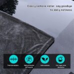 Microfiber Towels for Cars, 15.7"x23.6" 1200 GSM Ultra Thick Soft Car Detailing Drying Towel, Super Absorbent Double Twisted Loop Cloth Cleaning Towel for Car Truck SUV - Image 6