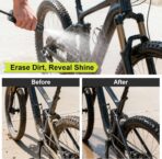 Portable Cordless Pressure Washer with Foldable 12L Water Tank, 4-in-1 Nozzles, Long-Lasting Battery, Perfect for RV, Camping Gear, Car Detailing and Pet Friendly Cleaning - Image 3