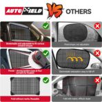 Car Window Shade，1Pack Car Window Shade for Baby,Rear Window Sun Shades Protect Child, Pets from Sun Glare and UV Rayse (39.4"x19.7") - Image 3