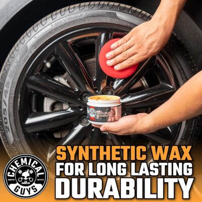 Chemical Guys WAC315 Wheel Guard and Rim Wax, Safe for Cars, Trucks, SUVs, Motorcycles, RVs & More, 8 fl oz - Image 2