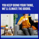 Ozium 4.5 Oz. Odor Eliminating Gel for Homes, Cars, Offices and More, Original, 4 Pack - Image 2