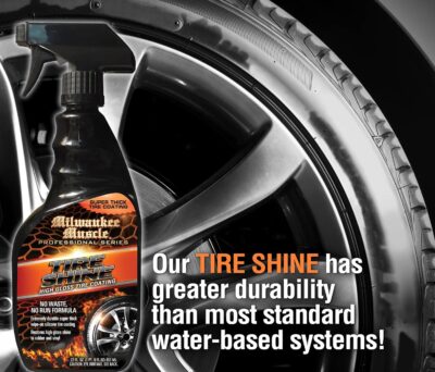 Tire Shine 22oz Spray - High Gloss Tire Coating - High Gloss Finish for Rubber and Vinyl - Image 6
