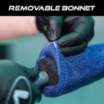 VIKING Wheel Brush or Rim Brush for Car, Metal Free, Blue, 2.5 Inch x 14.3 Inch - Image 4