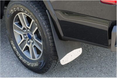 LUVERNE 251723 Front or Rear 12-Inch x 23-Inch Textured Rubber Mud Guards, Select Ford F-250, F-350, F-450, F-550 Super Duty , Black - Image 7