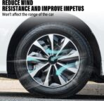 15 inch Hubcaps Set of 4 for Iron Rim, Wheel Cover Car Hub Caps Wheel Rim Cover ABS Plastic Replacement Hubcap Accessories for Car - Image 3