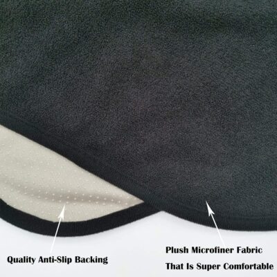 Car Seat Cover Protector Front Seats,for Gym Workout,Running,Swimming,Beach and Hiking,Waterproof Sweat Towel Bucket Seat Covers for Cars SUV Trucks (Black, 1Pcs) - Image 5