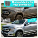 Microfiber Cleaning Cloths for Cars - 2 Pack Chenille Microfiber Wash Pads Gray Car Wash Pad for Gentle Cleaning of Cars Motorcycles Boats,Soft and Highly Absorbent,Easy to Clean and Reusable - Image 5