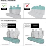 FH Group Car Seat Cover Cushion - Cars Trucks SUV, Neosupreme Car Seat Cushions, Waterproof Car Seat Cover Cushion, Universal Fit Car Seat Protector Rear Set Pink - Image 5