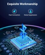 Kinivo BTC480 Aux Car Adapter (Bluetooth Car Kit with 3.5mm Port, Dual Phone Connection, Magnetic Mount, Dual-Port USB Charger, BT Wireless Reciever) Plug & Play for Hands-Free Calls, Stereo Audio - Image 5