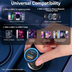 6 Pack USB C Car Charger, Ancekoy 38W Dual USB-C + USB-A Car Charger Adapter Fast Charge PD/QC 3.0 Cigarette Lighter Adapter USB Charger Plug for iPhone 17/16/15/14/13/12/11/Pro Max, iPad, Samsung - Image 7