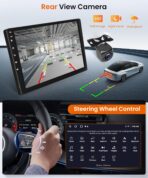 4Core 2G+64G Android 13 Car Radio for Ford Escape 2007-2012/Mazda Tribute 2007-2012, Rimoody Car Stereo Wireless Carplay Android auto GPS Navigation 5G-WiFi Bluetooth 5.0 9 Inch Screen Backup Camera - Image 5