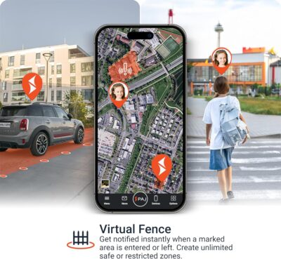 PAJ Allround Finder 4G - Real-Time GPS Tracking for Cars, Motorcycles, Kids & Seniors - SOS Button, Voice Messages & Up to 40-Day Battery for Safety & Security - Image 3