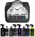 Car Gods 8 Piece Car Cleaning Detailing Kit - Shampoo - Carnauba Wax - Wheel Cleaner - Shine Detailer - Fallout Eliminator - Tyre Serum - Interior Detailer - Glass Cleaner