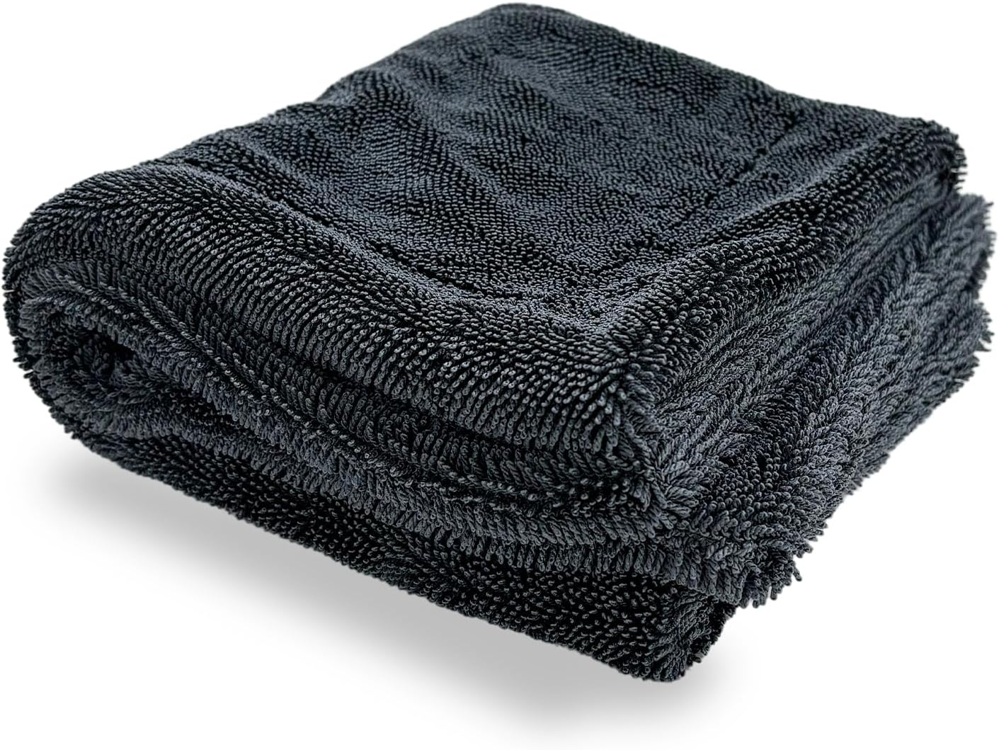 81klx86WCJL._AC_SL1500_.jpg Microfiber Towels for Cars, 15.7"x23.6" 1200 GSM Ultra Thick Soft Car Detailing Drying Towel, Super Absorbent Double Twisted Loop Cloth Cleaning Towel for Car Truck SUV - Image 1