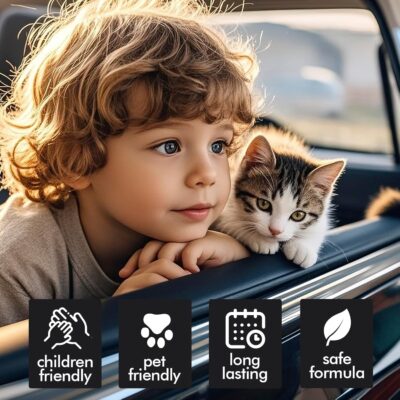 Car Air Freshener Vent Clips, Hawaiian Scent, 6 Pack, Long Lasting Scent Up to 180 Days - Image 4