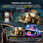 Largest 11.5 inch Wireless CarPlay Screen for Car, A-pple CarPlay & Android Auto HD Touchscreen with 4K Dash Cam/1080P Backup Camera/Navigation/Bluetooth/Voice Control/FM/Mirror Link,for All Vehicles - Image 7