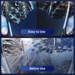 Quick Effect Coating Agent, Car Coating Spray, 17.6 OZ Polish Spray Waterless Wash Wax, Spray Wax Polish for Car Scratches(1PC+Sponge+Cloth) (1 PCS) - Image 3