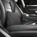 Lumbar Support Pillow,Back Pain Relief Cushion,fits tightly around the waist,Memory Foam,Skin-friendly Suede Fabric,fit Car Drive,Office chair,Rest seat,Improve Posture,Portable,15.5''Lx 8.7''H - Image 2