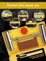 AUTOWN Tire Repair Kit with Plugs Fix Punctures & Plug Flats with Ease - Heavy Duty Flat Tire Puncture Repair Kit for Car, Motorcycle, ATV, UTV, RV, Trailer, Tractor, Jeep, Etc - Image 7