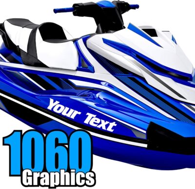 Custom Vinyl Boat Numbers & Letters (Two Decals) Marine Lettering Stickers - Image 4