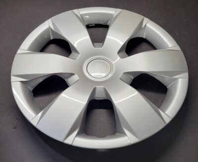 One Wheel Cover Hubcap Fits 2007-2011 Toyota Camry; 16 Inch; 6 Spoke; Silver; Plastic; One Single Hubcap Only; Spring Steel Clip - Image 2