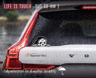 IMPERIAL VIBES – Sketchy Tank Sticker – Vinyl Sticker for Car, Truck, and Van – Indoor and Outdoor Use for Laptop – Waterproof Decal for Water Bottle – Removable Window Decal - Imp 80 - Image 4