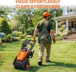 Giraffe Tools Electric Pressure Washer, 2400 PSI 2.3 GPM with 4 Quick-Connect Nozzles, 20FT Hose & Foam Cannon, Powerful Washer for Cars/Road/Driveways/Fences - Image 3